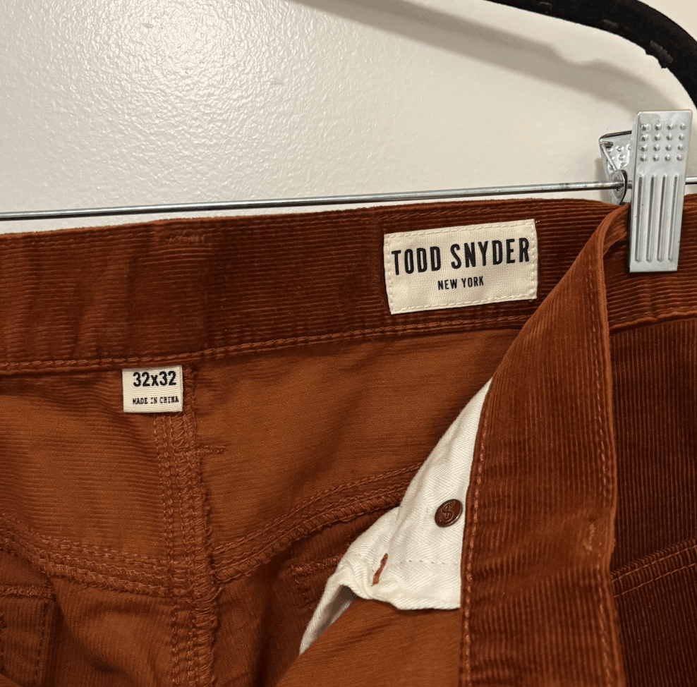 Todd Snyder Todd Snyder corduroy pants 32x32 Size US 32 / EU 48 - 4 Thumbnail