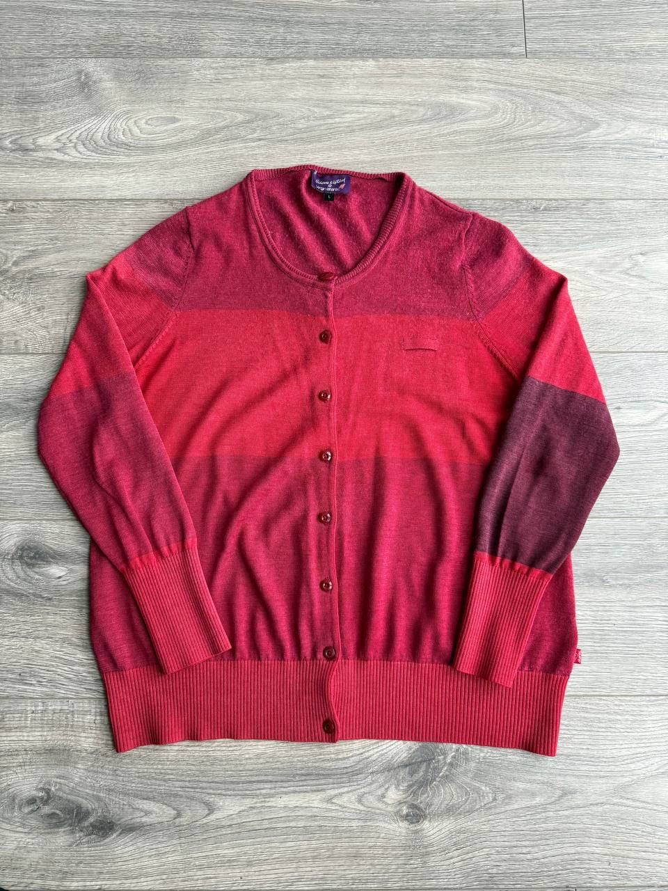 Vivienne Westwood Vivienne Westwood Virgin Atlantic Red Sweater Cardigan Size L / US 10 / IT 46 - 1 Thumbnail