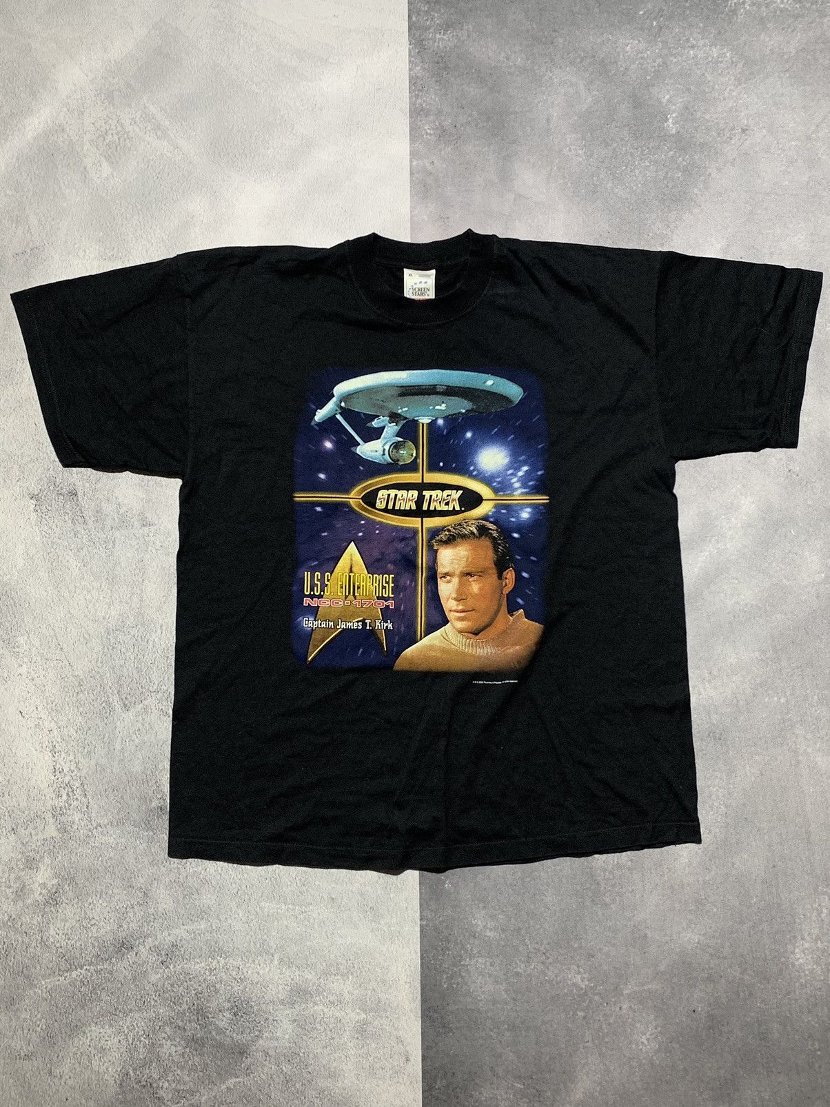 Band Tees × Vintage Vintage Y2K Star Trek 2000 t-shirt big logo streetwear XL Size US XL / EU 56 / 4 - 1 Thumbnail