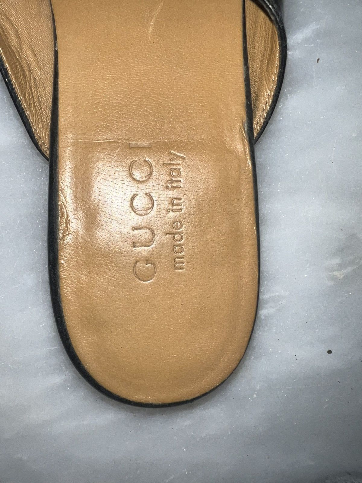 Gucci GUCCI SLIP ON LOAFERS OPEN BACK Size US 7 / EU 40 - 3 Thumbnail