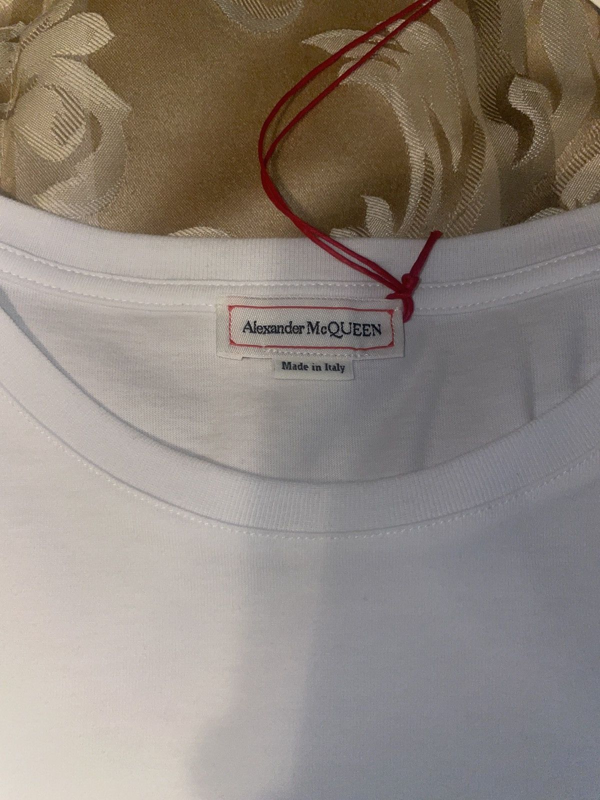 Alexander McQueen Alexander McQueen White T-shirt Brand New Size US L / EU 52-54 / 3 - 4 Thumbnail