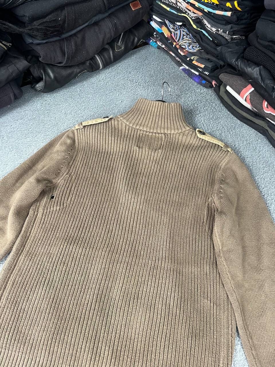 20471120 Japanese Vibe 00s Distressed Zip Up Sweater Size US S / EU 44-46 / 1 - 8 Thumbnail