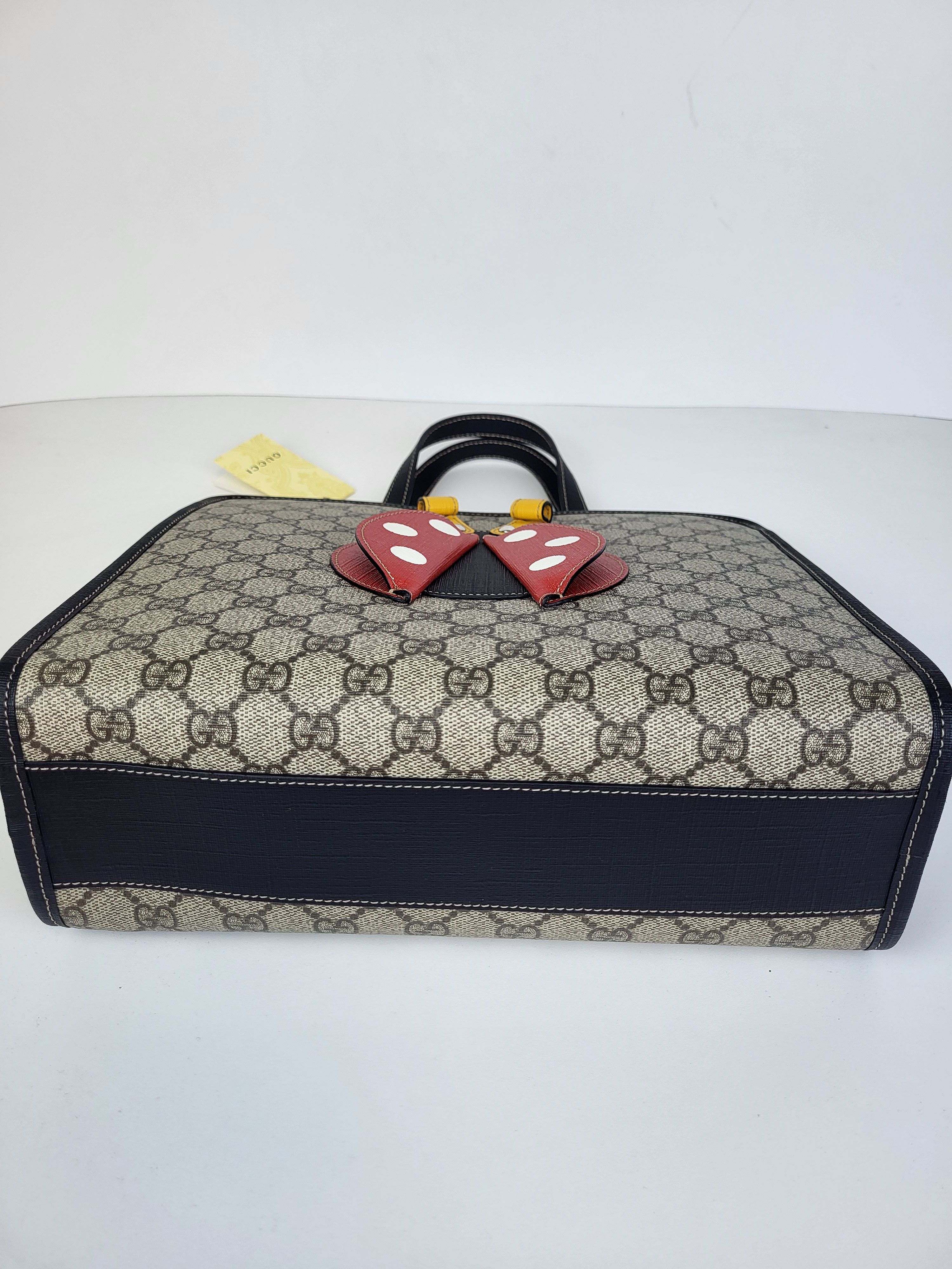 Gucci Gucci Ladybug Monogram Canvas Top-Handle Junior Bag Size ONE SIZE - 3 Thumbnail