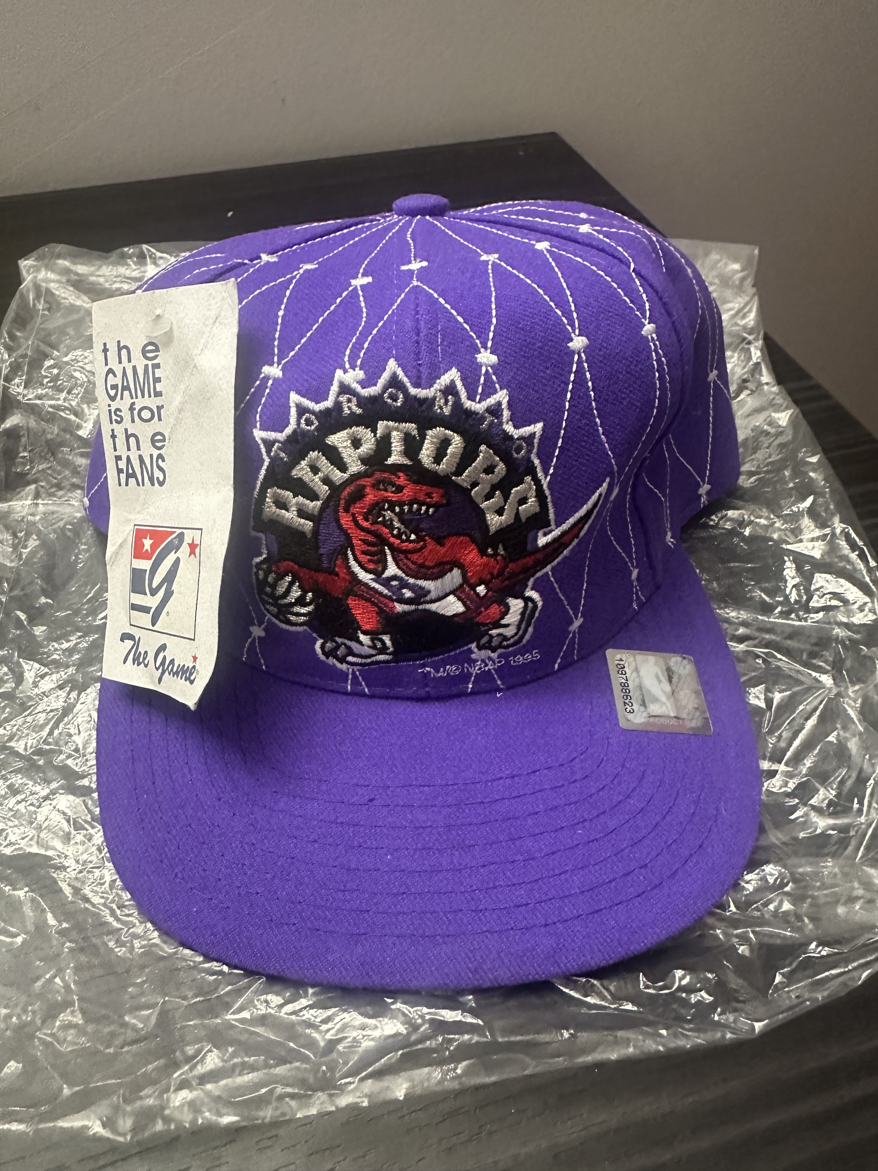 The Game 1995 Raptors SnapBack numbered 86 of 2000 Size ONE SIZE - 1 Thumbnail