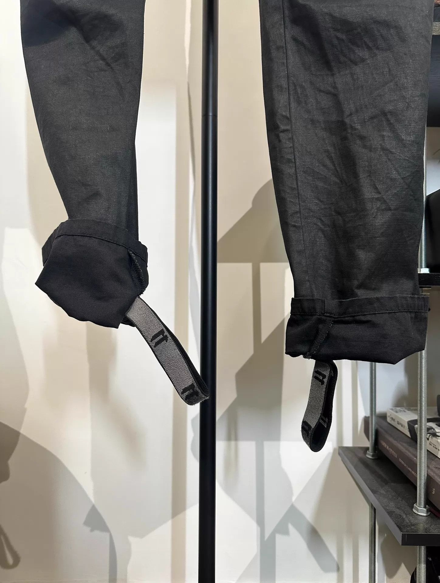 Boris Bidjan Saberi Boris Bidjan Saberi 11by bbs waxed straight-leg pants S Size US 29 - 7 Thumbnail
