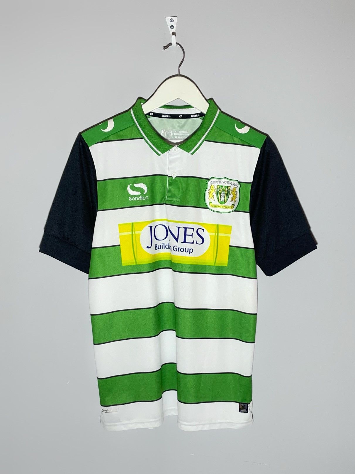 Macron Yeovil Town Macron 2016/17 Home Y2k Football Shirt Size US S / EU 44-46 / 1 - 2 Thumbnail