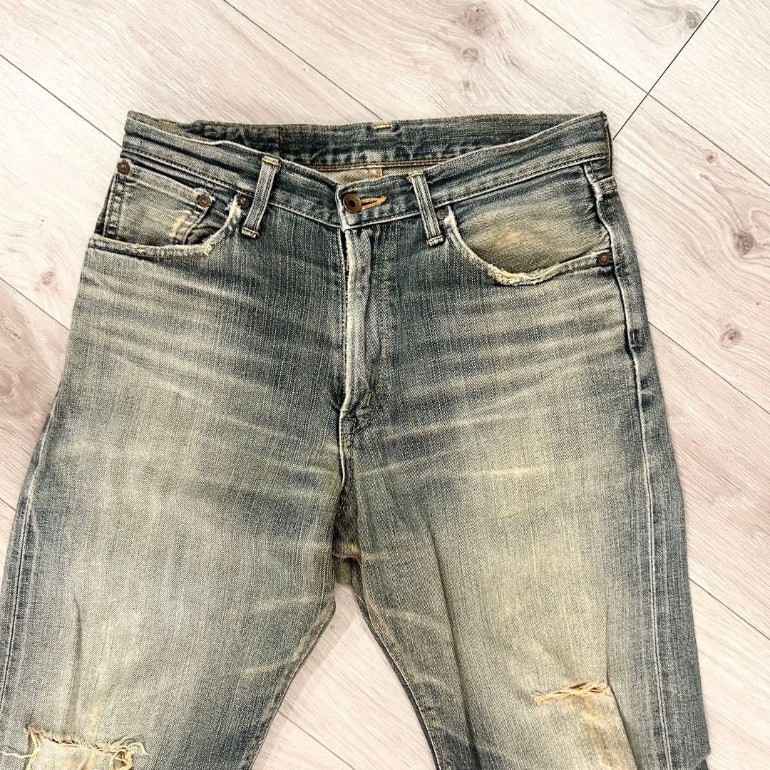 Edwin Japanese Edwin Faded Blue Wash Distressed Denim baggy Size US 30 / EU 46 - 5 Thumbnail