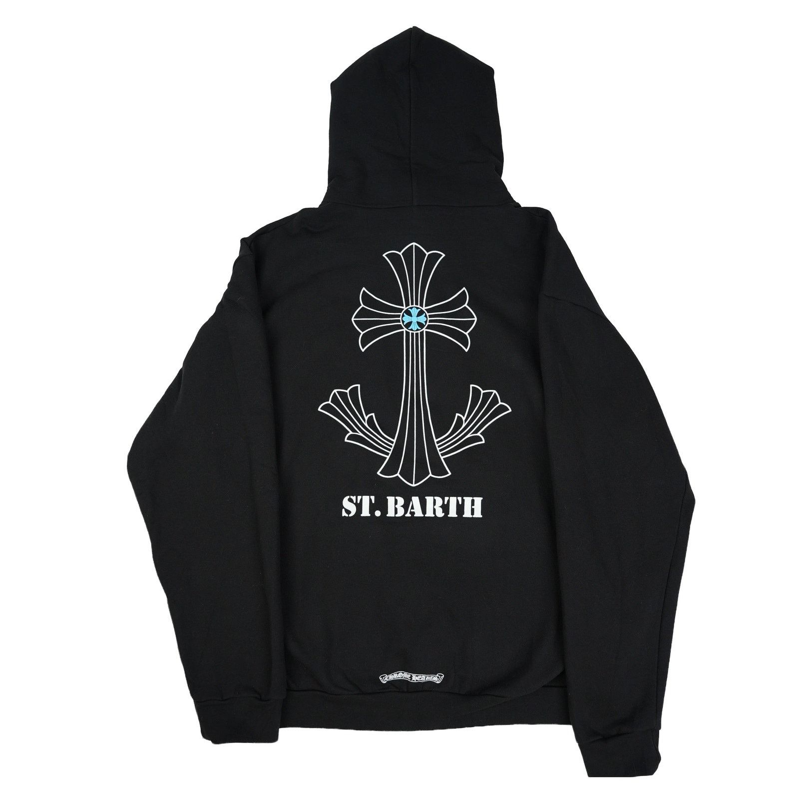 Chrome Hearts St Barth Exclusive Black Anchor Cross Hoodie Size US XXL / EU 58 / 5 - 2 Thumbnail
