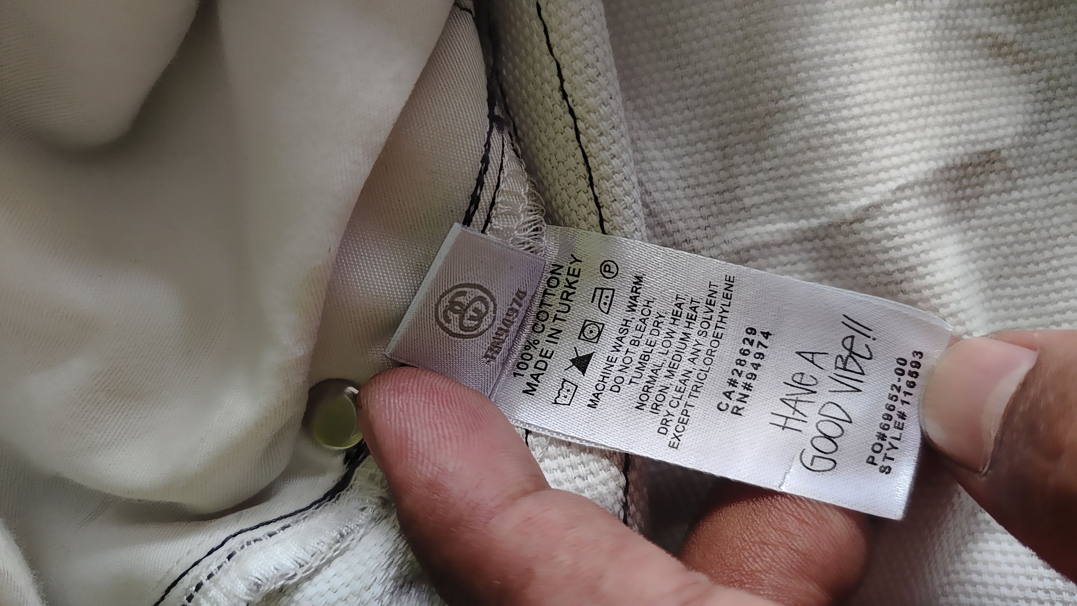 Hypebeast × Stussy Stussy x Lucien Smith Tigris Canvas Big Ol Jeans Size US 32 / EU 48 - 7 Thumbnail