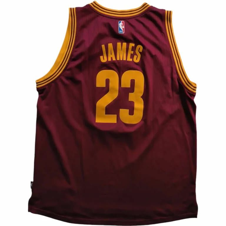 Adidas Cleveland Cavaliers LeBron James Rev30 away NBA jersey XL Size US XL / EU 56 / 4 - 2 Thumbnail