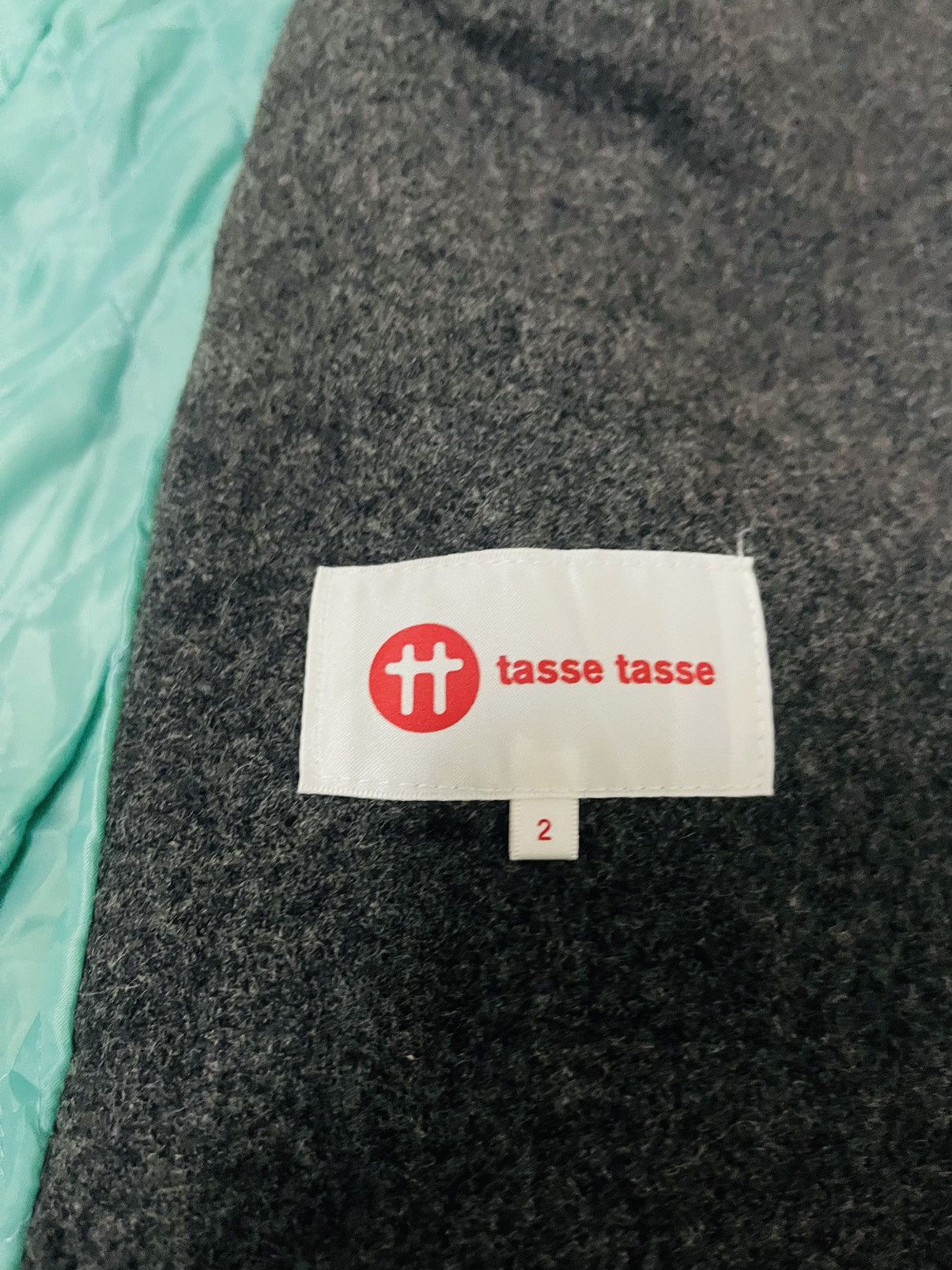 Japanese Brand × Vintage Tasse Tasse Double Breast Jacket Size S / US 4 / IT 40 - 5 Thumbnail