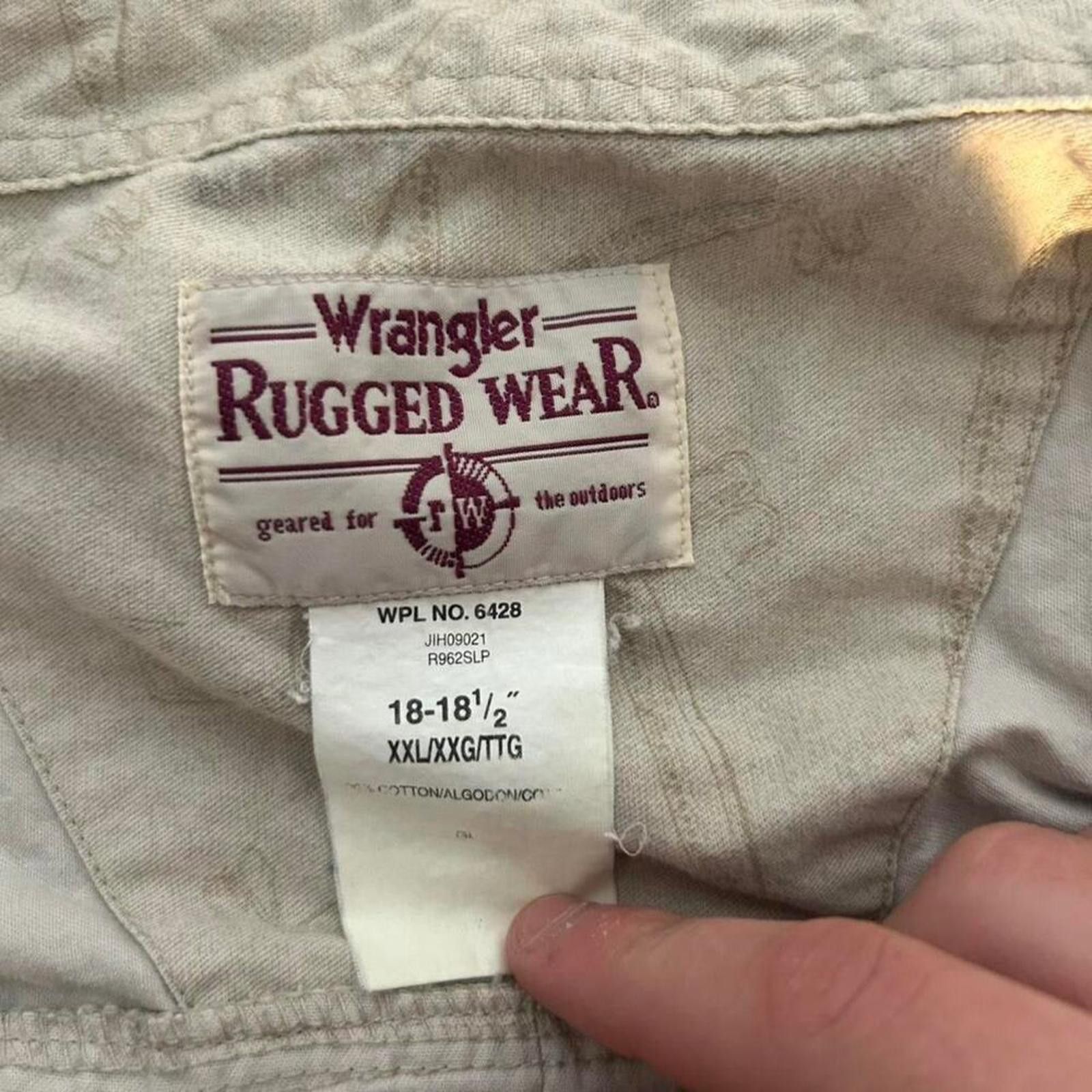 Wrangler Tan wrangler rugged wear xxl Size US XL / EU 56 / 4 - 4 Thumbnail