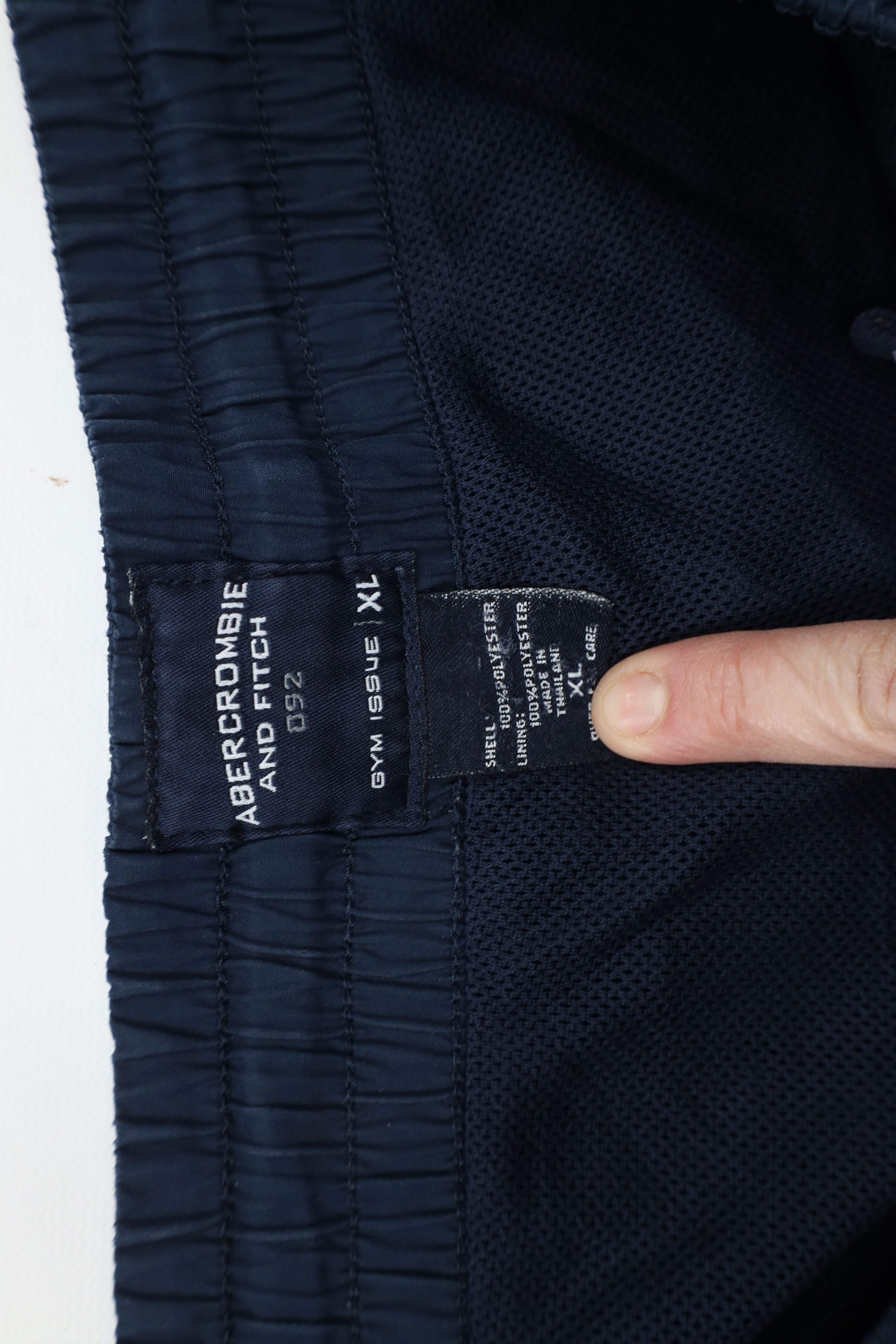 Abercrombie & Fitch × Vintage Vintage 90s Y2K Abercrombie & Fitch Lined Windbreaker Pants Size US 38 / EU 54 - 10 Thumbnail