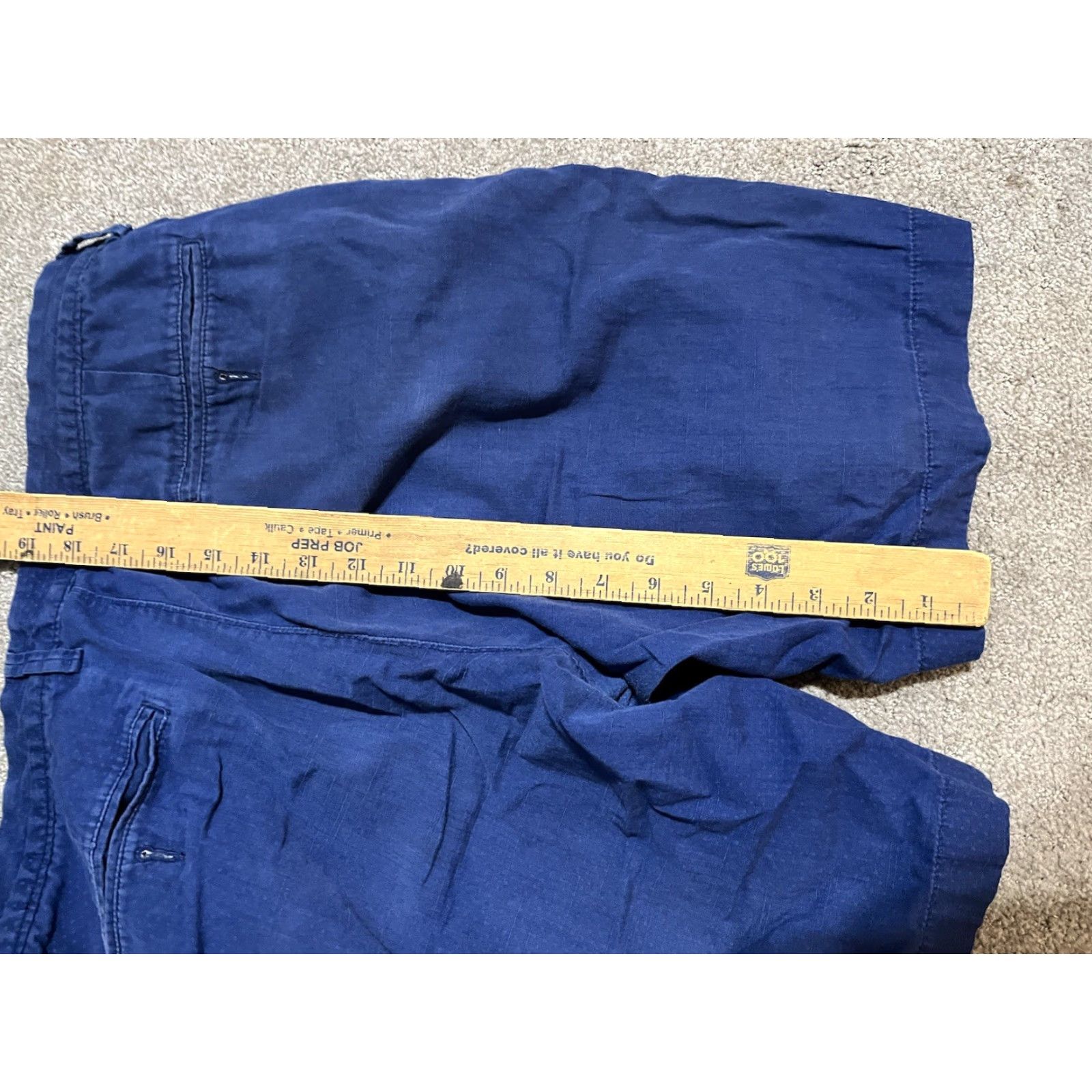 J.Crew J.CREW Chino Shorts Mens 31 Cotton Blue Club Short 11” Length Regular Inseam 11 in Front Flat Front Zip Pocket Mens Everyday Casual Travel Size US 31 - 5 Thumbnail