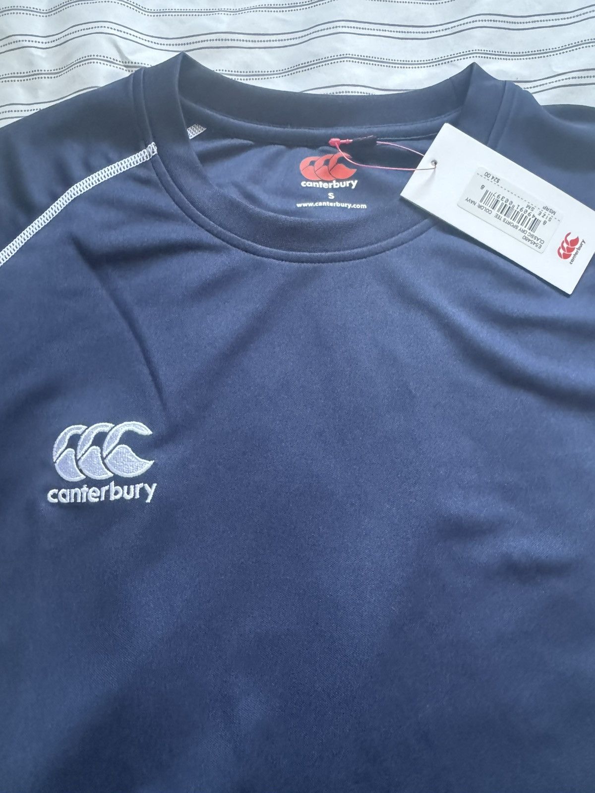 Canterbury of New Zealand NWT Canterbury Navy Rugby Tee | Size S Size US S / EU 44-46 / 1 - 3 Thumbnail
