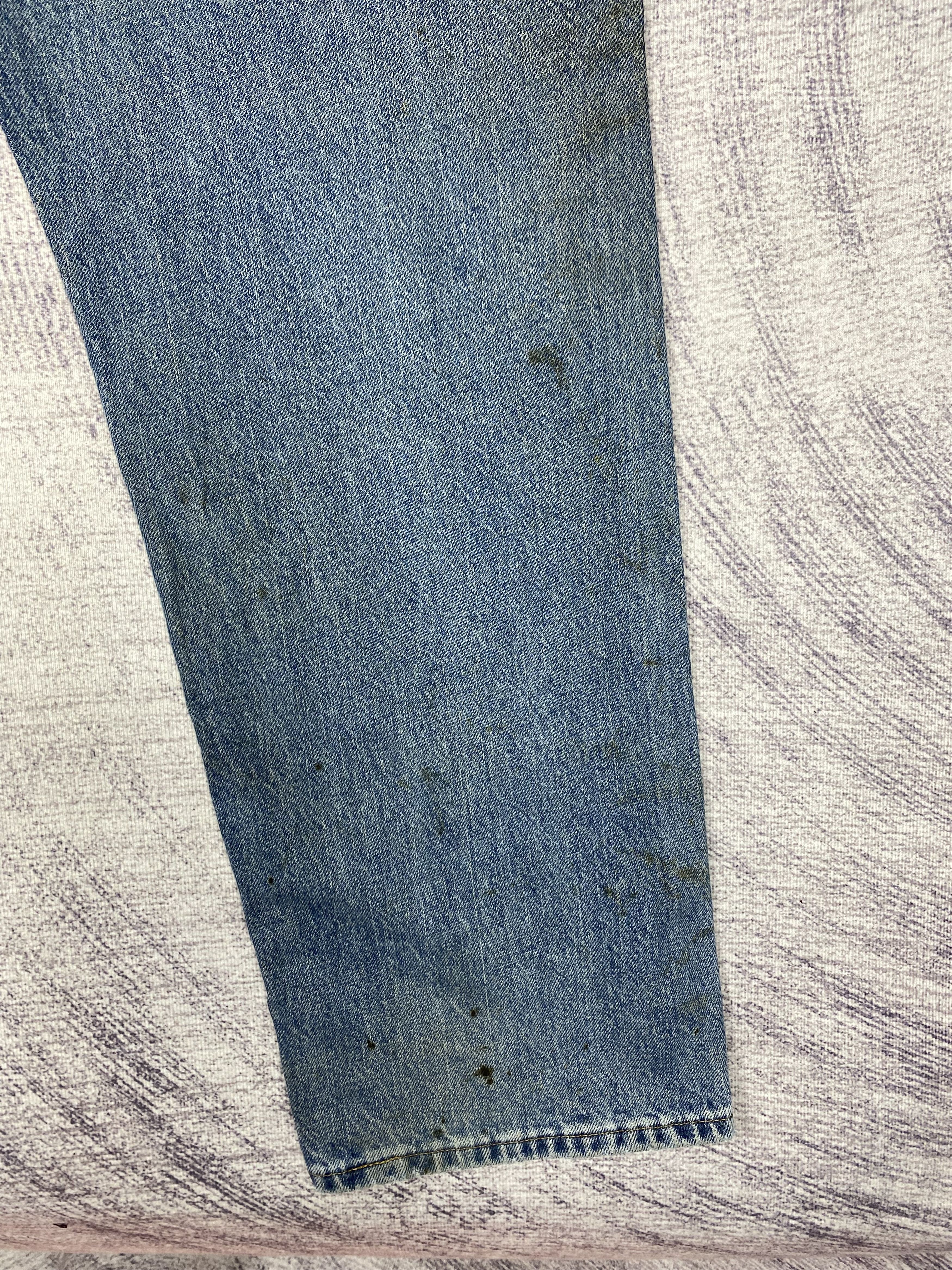 Wrangler Vintage Wrangler Distressed Blue Denim Jeans P0486 Size US 38 / EU 54 - 11 Thumbnail