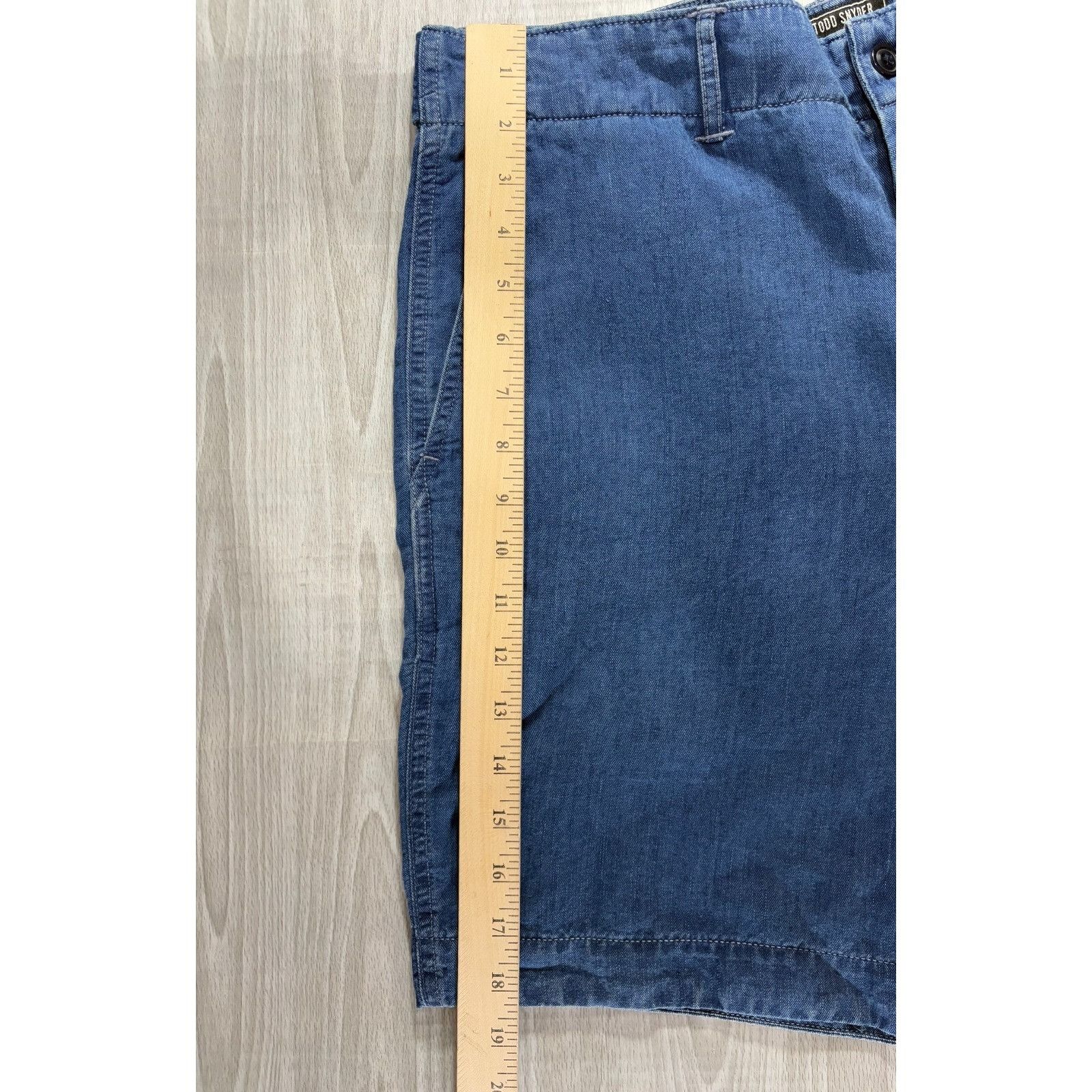 Todd Snyder Todd Snyder casual denim Shorts Size 34 color Blue NWOT Size US 34 / EU 50 - 5 Thumbnail