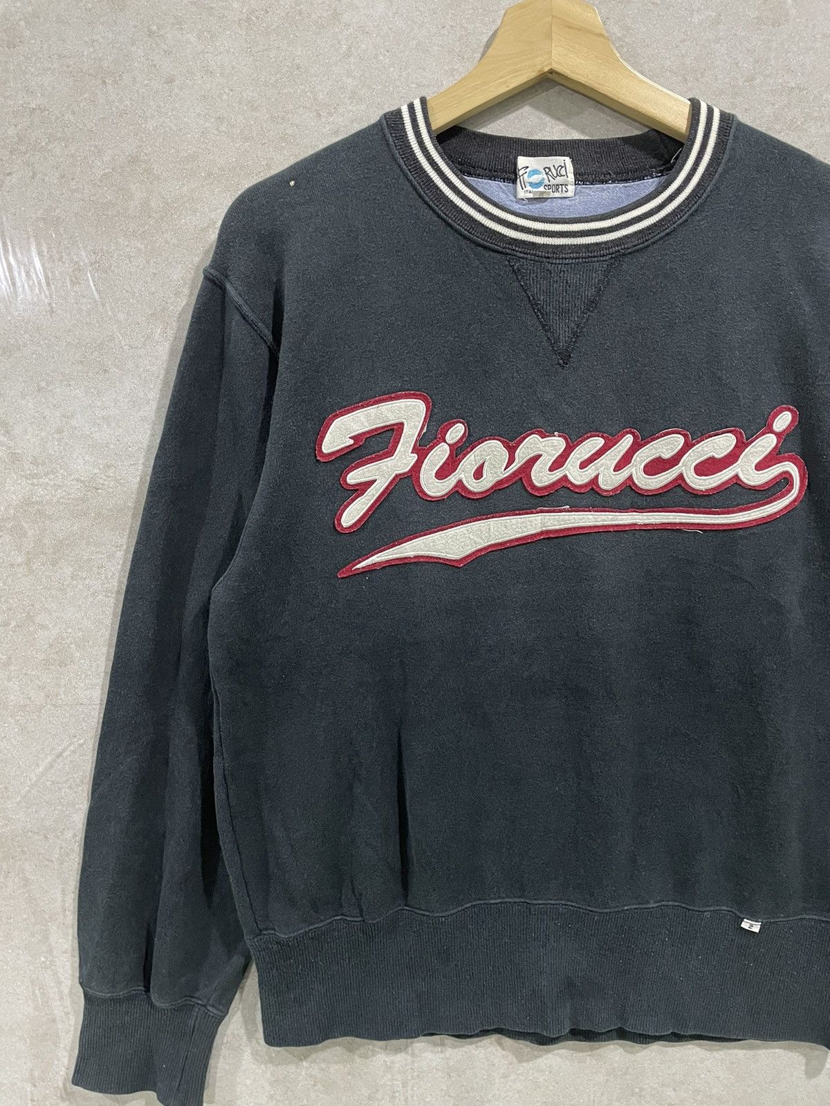 Fiorucci × Japanese Brand × Vintage Vintage Fiorucci Sweatshirt Made in Japan Size US M / EU 48-50 / 2 - 2 Thumbnail
