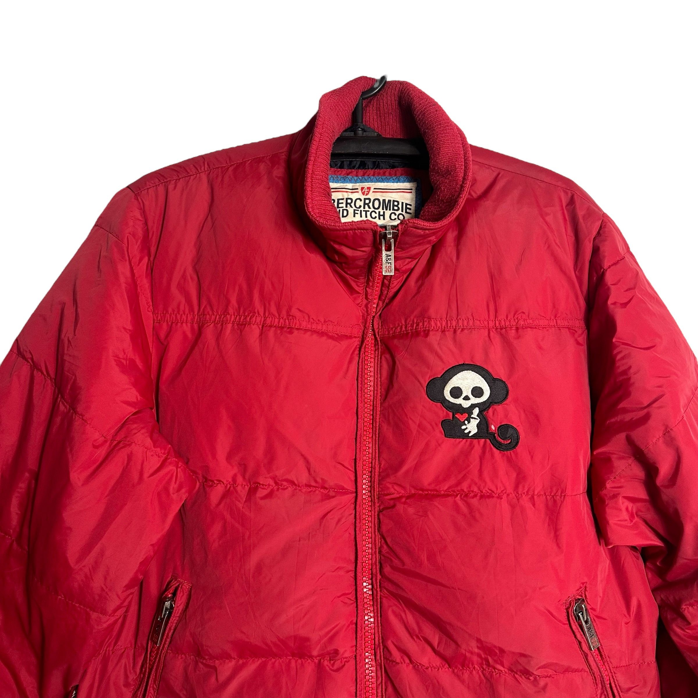Abercrombie & Fitch 🔥RARE🔥Vintage Abercrombie & Fitch Puffer Bomber Jacket Size US M / EU 48-50 / 2 - 2 Thumbnail