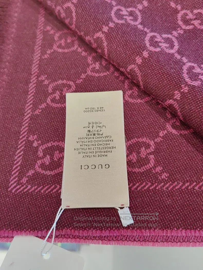 Gucci Gucci Woollen scarf Size ONE SIZE - 4 Thumbnail