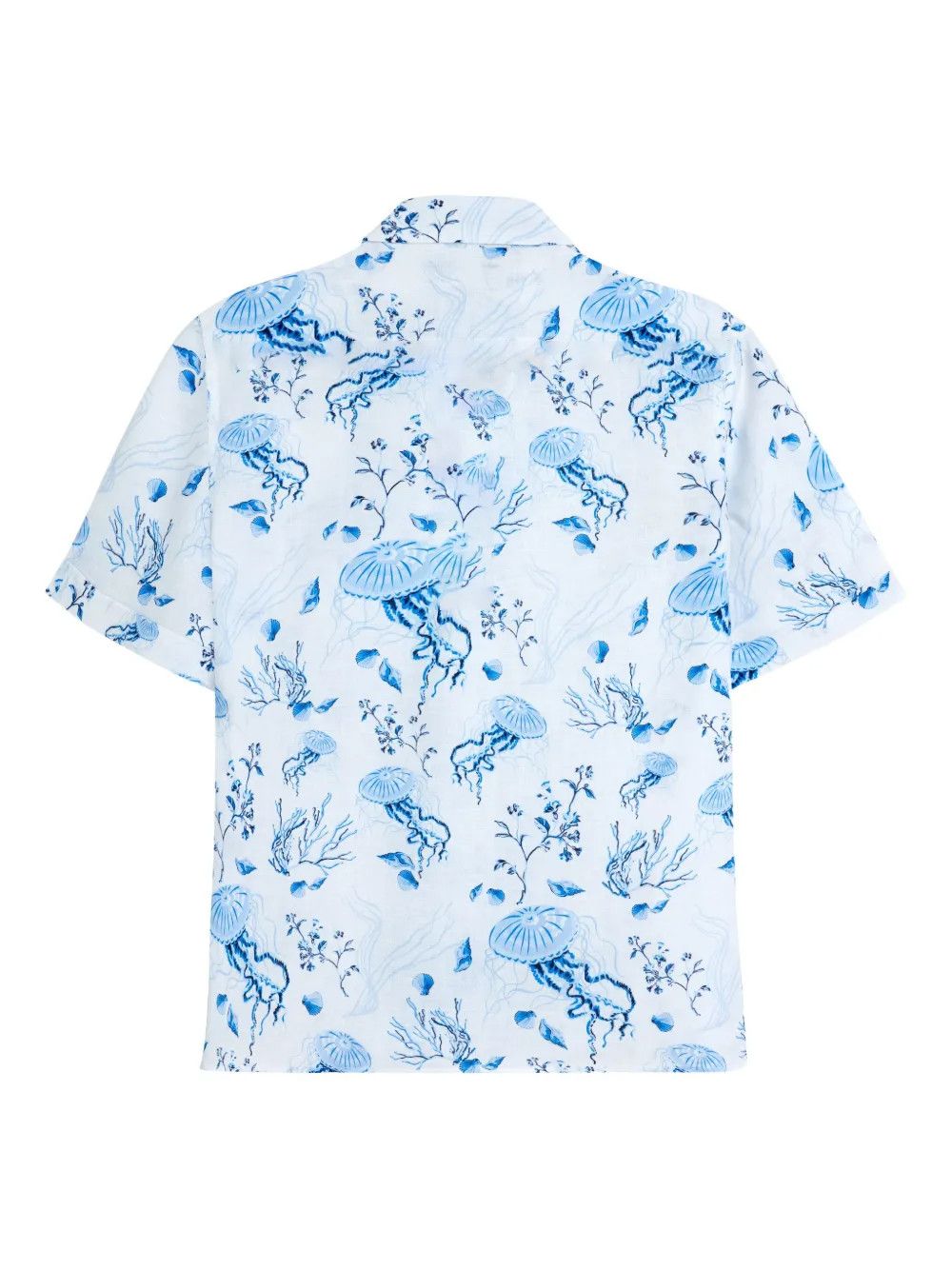 Other Sea Life-Print Bowling Shirt Size US M / EU 48-50 / 2 - 2 Thumbnail