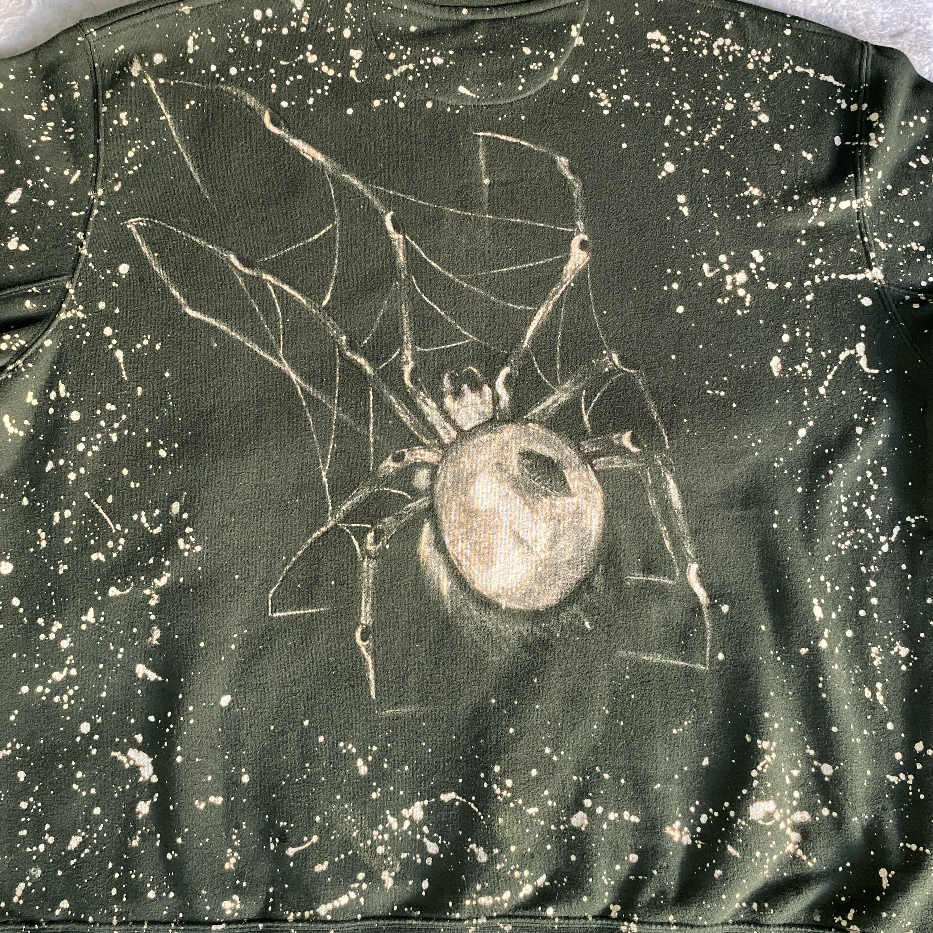 Croft & Barrow Handmade Reworked Croft & Barrow Bleach Dyed Sweatshirt Size US XL / EU 56 / 4 - 5 Thumbnail