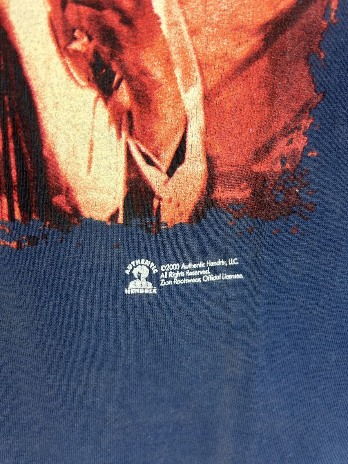 Band Tees × Jimi Hendrix × Vintage Vintage Jimi Hendrix Live At Woodstock / Rock Guitarist Size US L / EU 52-54 / 3 - 6 Thumbnail