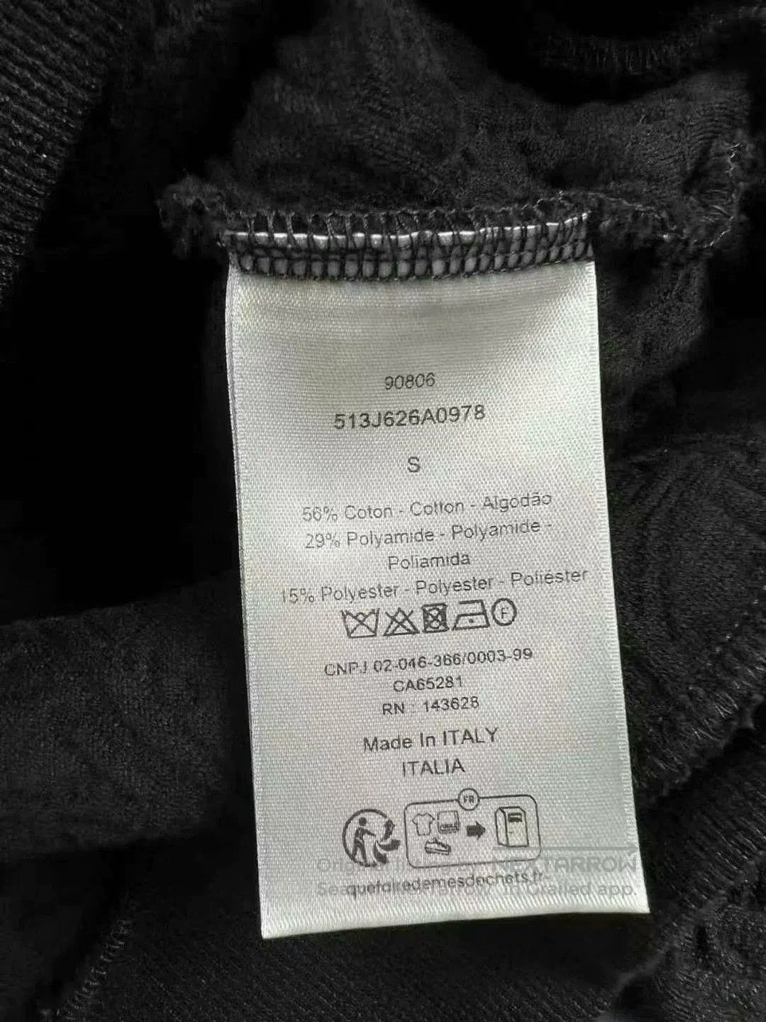 Dior dior black logo hoodie with tag. Size S / US 4 / IT 40 - 7 Thumbnail