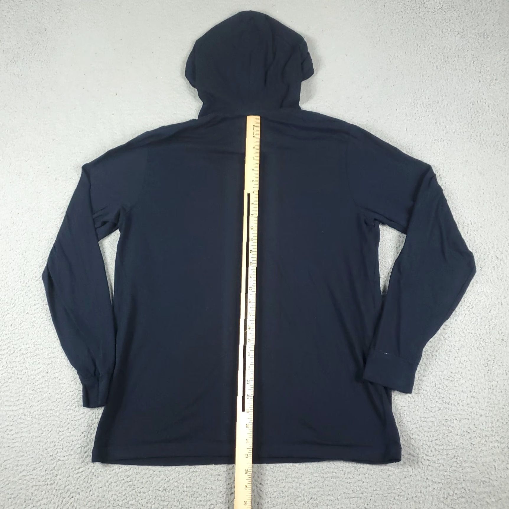 Denime Denim & Flower Ricky Singh Santa Claus Pullover Hoodie Large Navy Blue Unisex Activewear Size US L / EU 52-54 / 3 - 6 Thumbnail