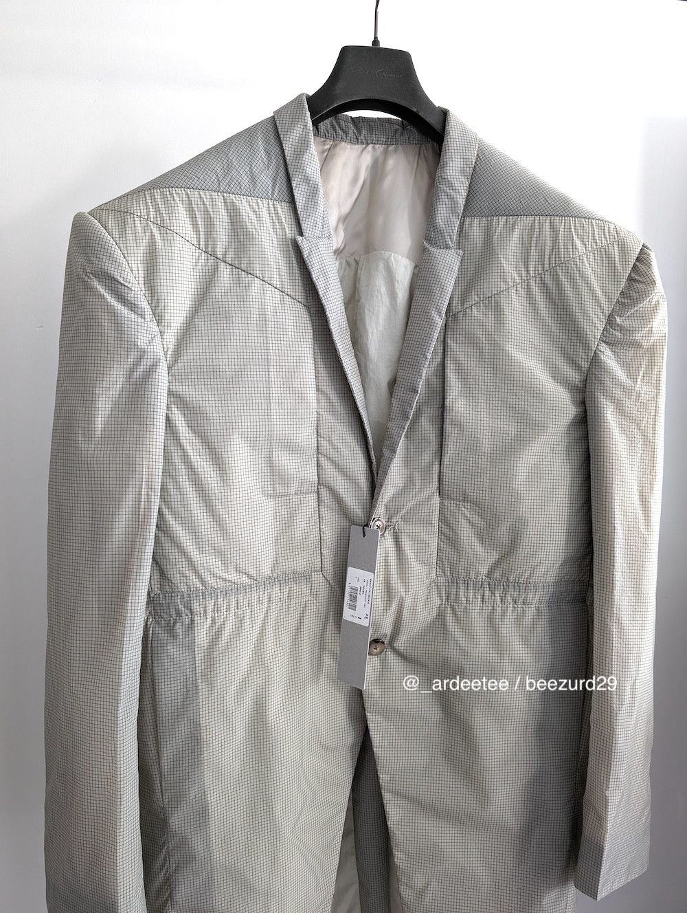 Rick Owens 💥1/1 SAMPLE TRANSTATLIN JUMBO RIPSTOP COAT SS23 Size US M / EU 48-50 / 2 - 8 Thumbnail