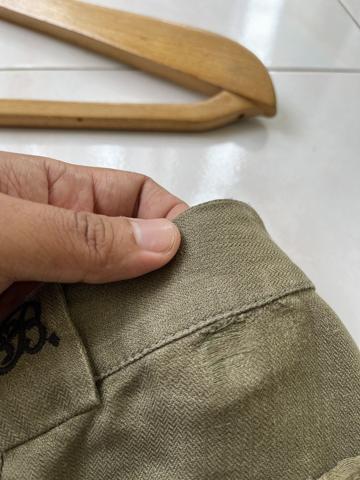Balenciaga Balenciaga Bush Linen Pants Size 33" - 15 Thumbnail