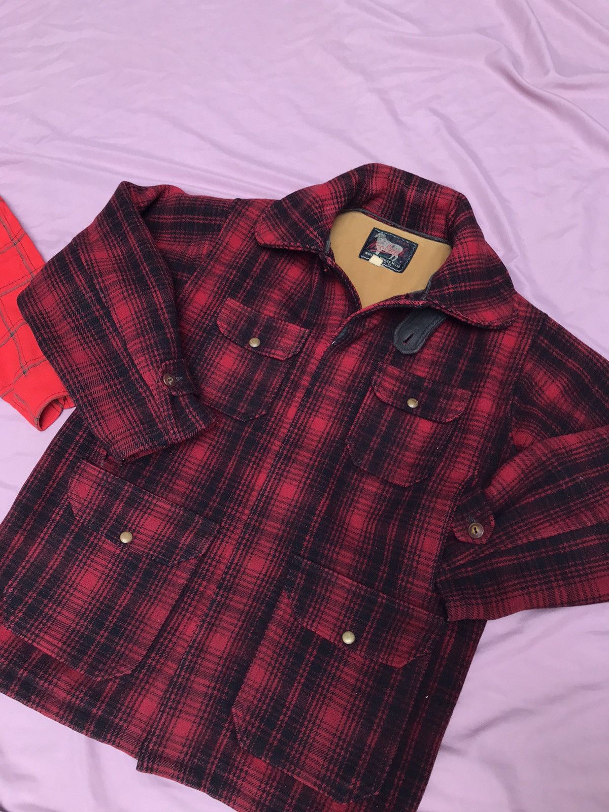 Vintage × Woolrich Woolen Mills WOOLRICH MADE IN USA VINTAGE HEAVY WOOL JACKET Size US L / EU 52-54 / 3 - 4 Thumbnail
