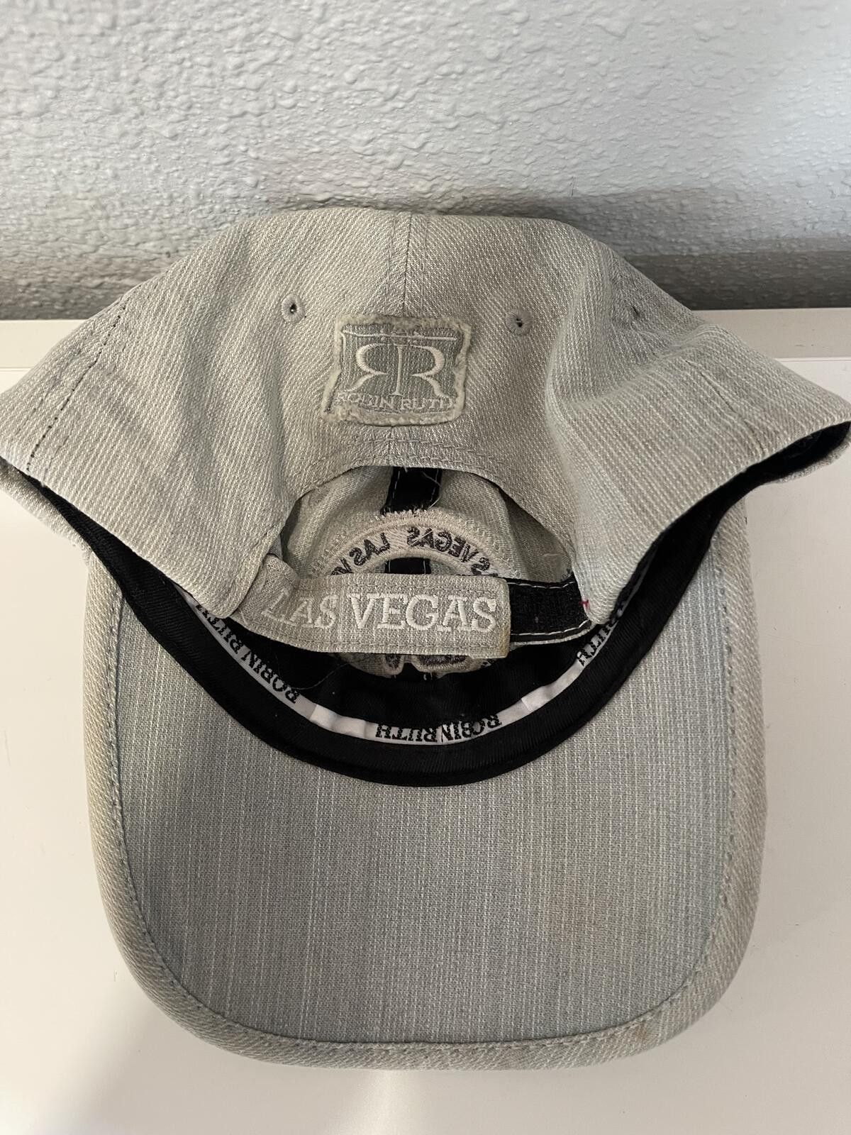 Robin Ruth Robin Ruth Las Vegas Embroidered Cotton Cap Size ONE SIZE - 2 Thumbnail