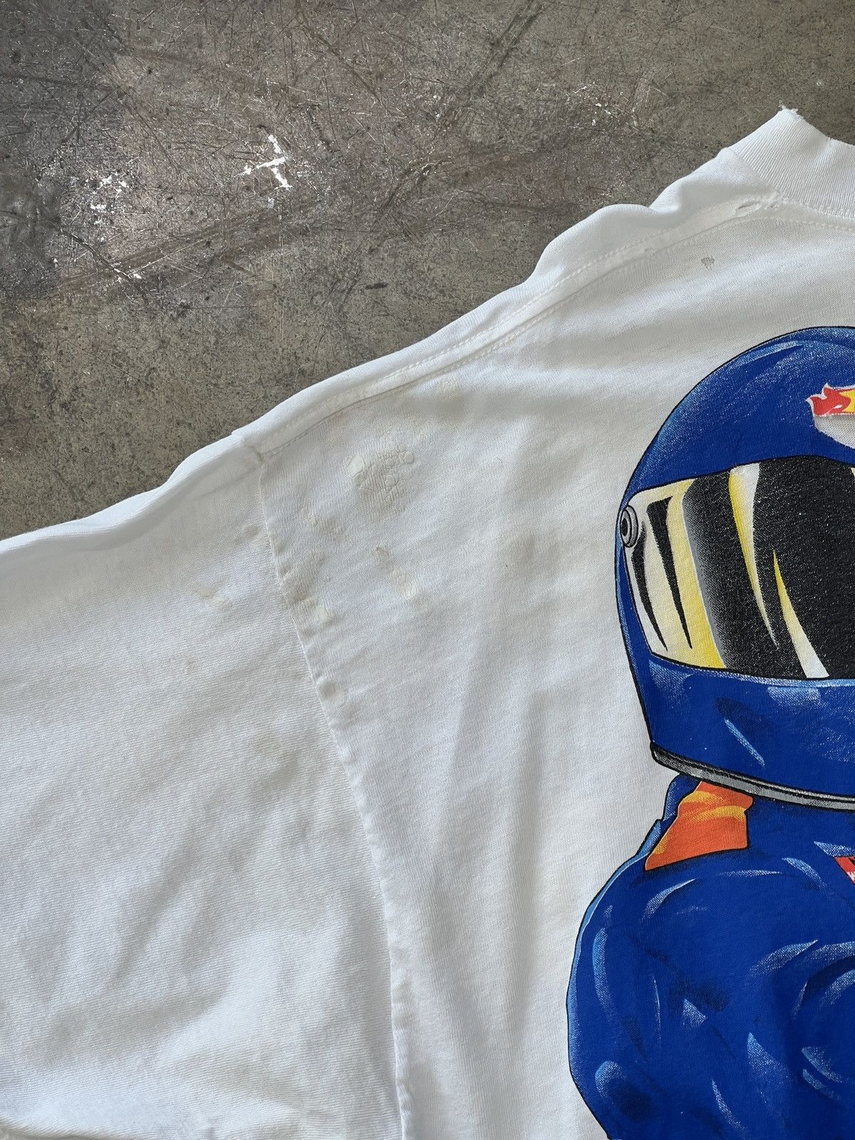 NASCAR Vintage 1997 Kyle Petty Track Attack Hot Wheels Tee XXL Size US XXL / EU 58 / 5 - 9 Thumbnail