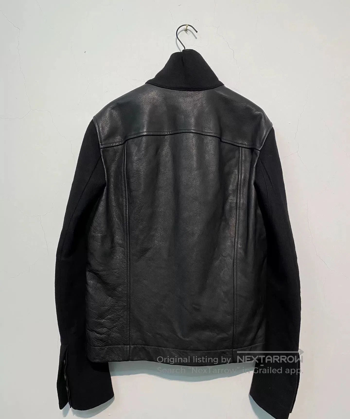 Rick Owens Rick Owens 11FW LIMO Wool Leather Jacket. Size US M / EU 48-50 / 2 - 2 Thumbnail