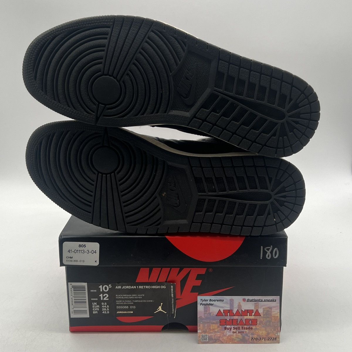 Nike Air Jordan 1 high shadow Size US 10.5 / EU 43-44 - 8 Thumbnail
