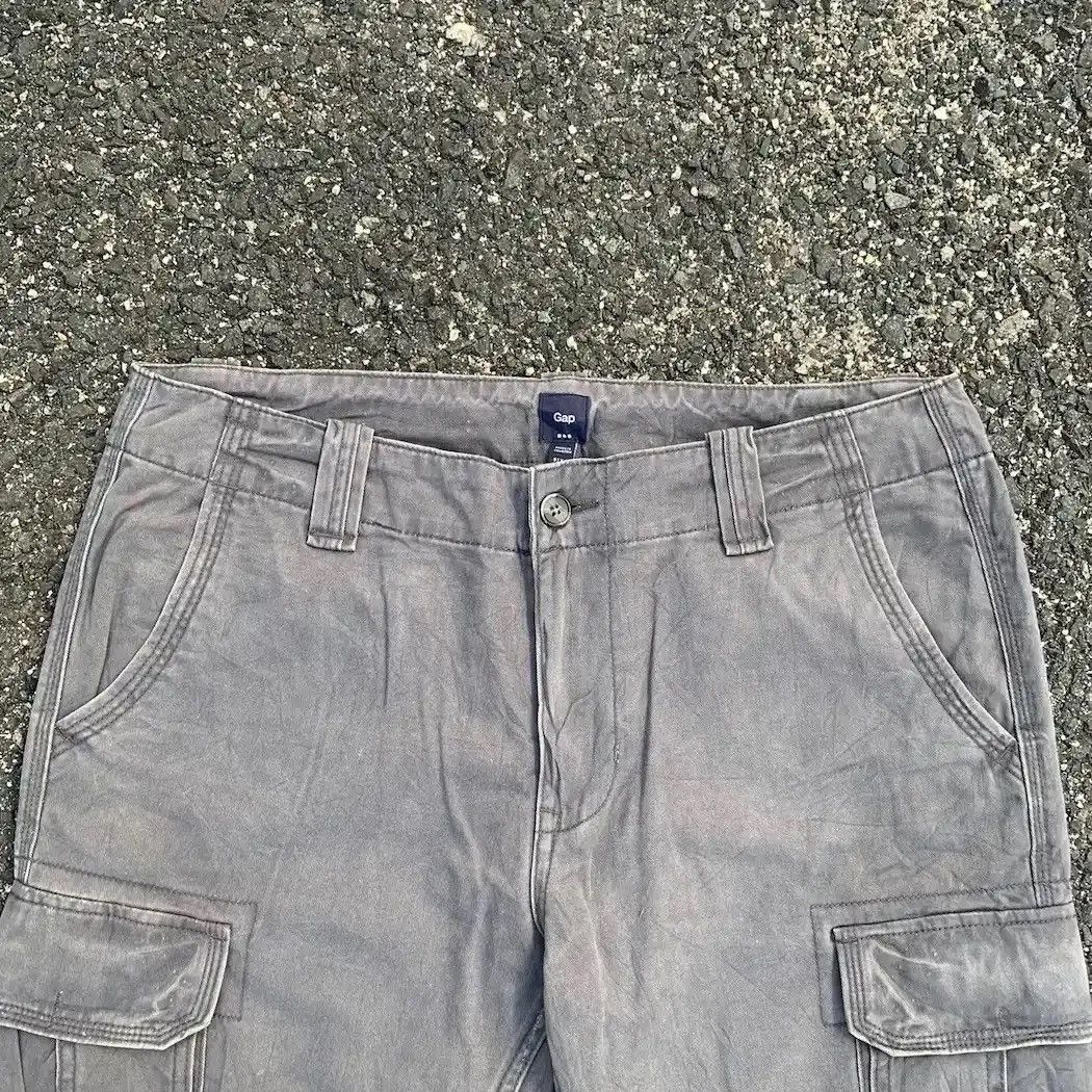 StraightFaded W36 L31🔥Japanese Vintage Utility Faded Trousers Cargo Pants Size US 36 / EU 52 - 4 Thumbnail