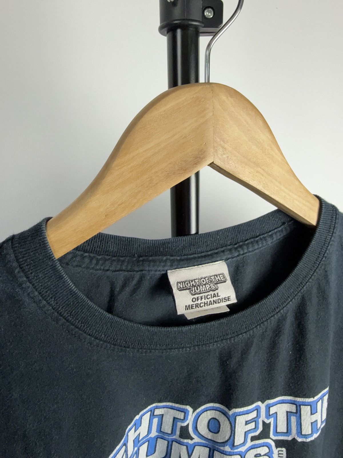 Vintage Vintage 00s Motocross Night of the Jumps Red Bull T Shirt Size US L / EU 52-54 / 3 - 4 Thumbnail