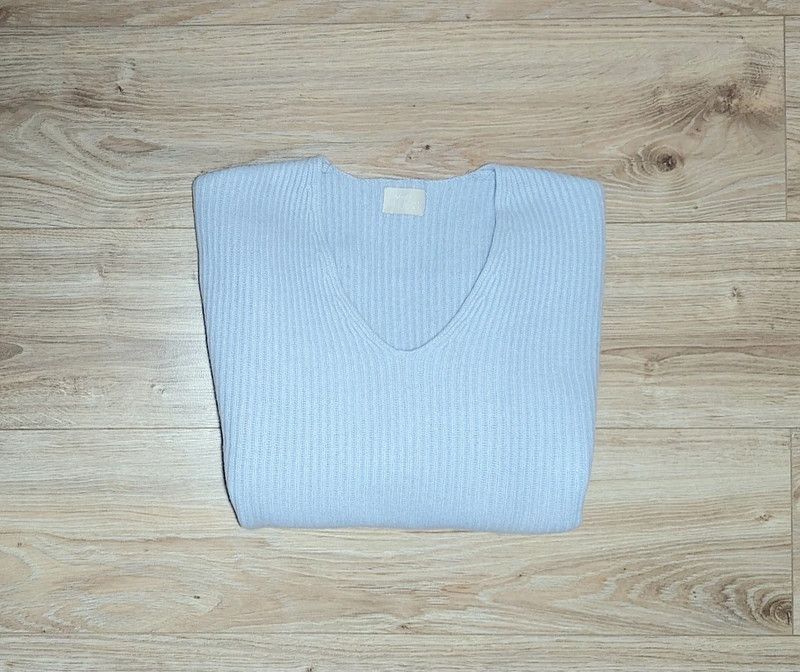 Other 100% cashmere sweater jumper blue thick weave Size M / US 6-8 / IT 42-44 - 2 Thumbnail
