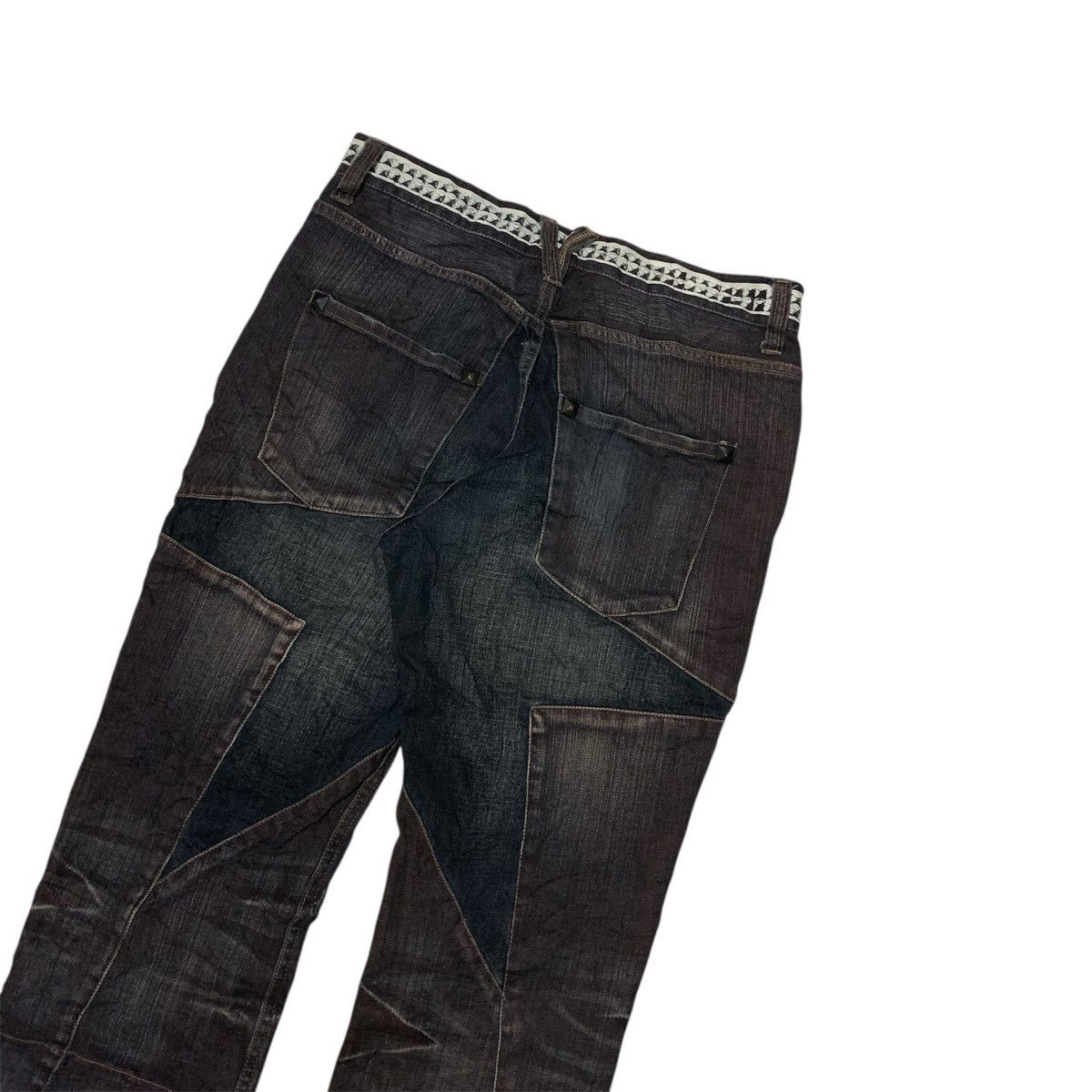 PPFM Ppfm Star Patch Jeans lgb style Size US 34 / EU 50 - 3 Thumbnail