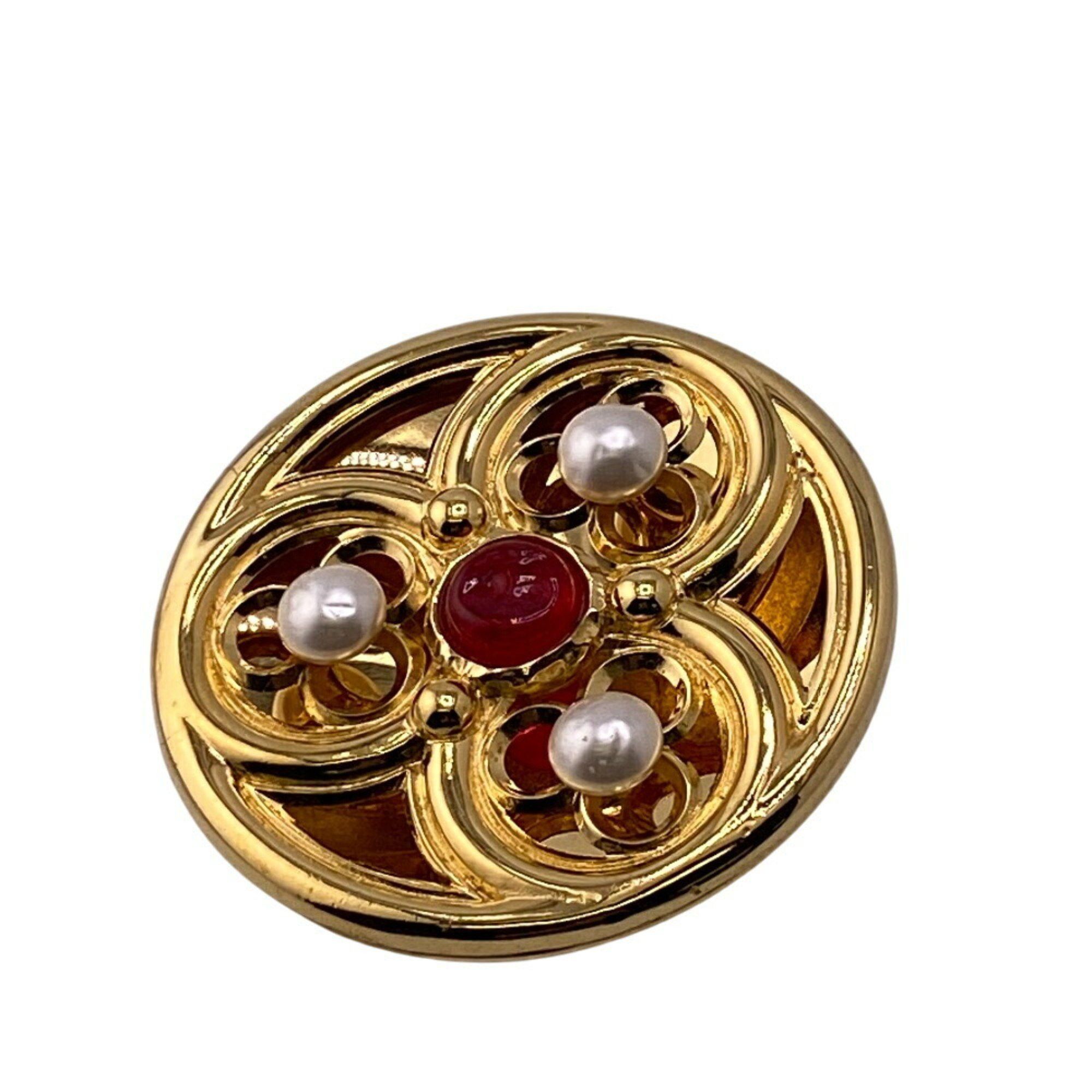 Chanel CHANEL Gripoa Brooch Gold Ladies Size ONE SIZE - 1 Thumbnail