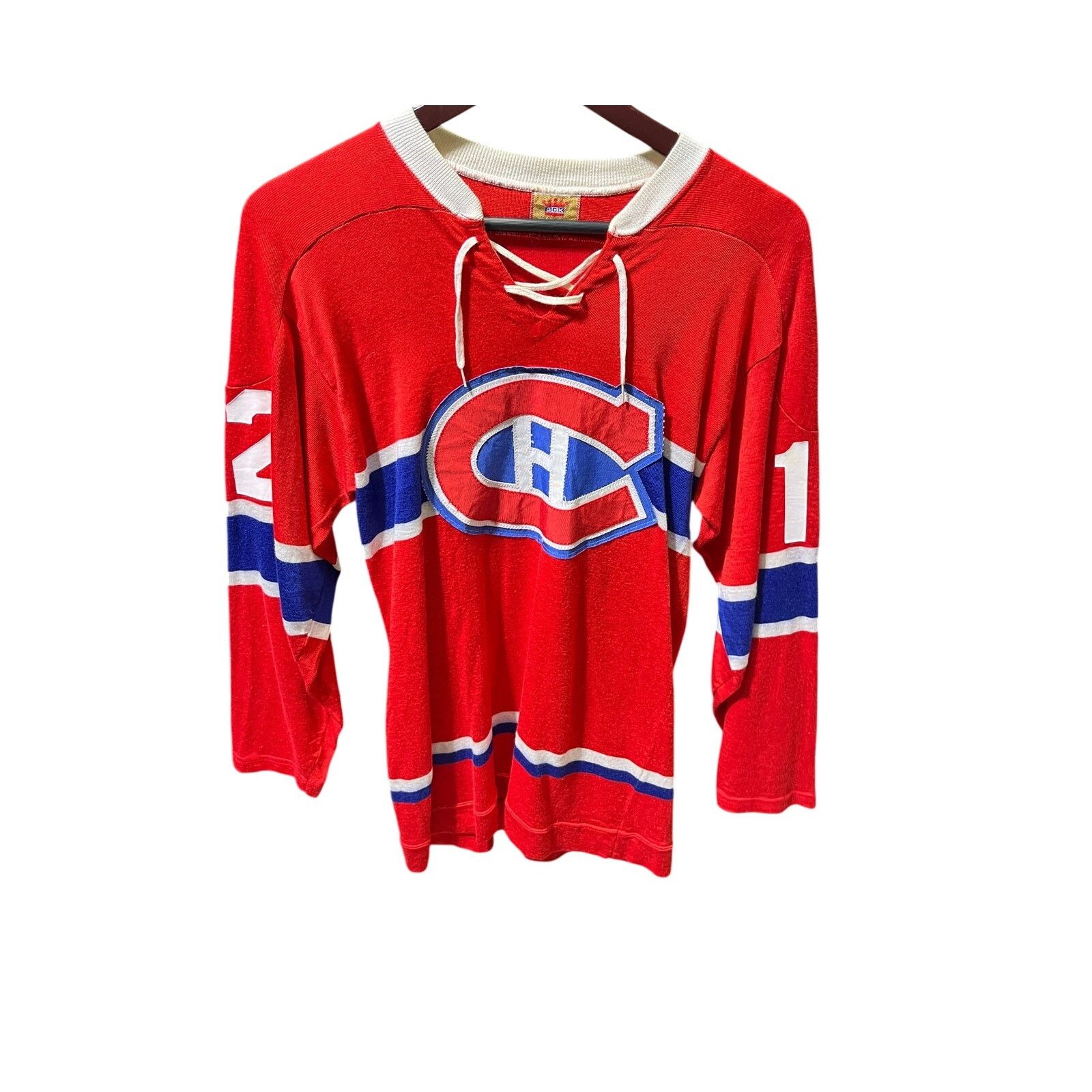 NHL Vintage Montreal Canadiens Hockey Jersey - Made in Canada Size US M / EU 48-50 / 2 - 1 Thumbnail
