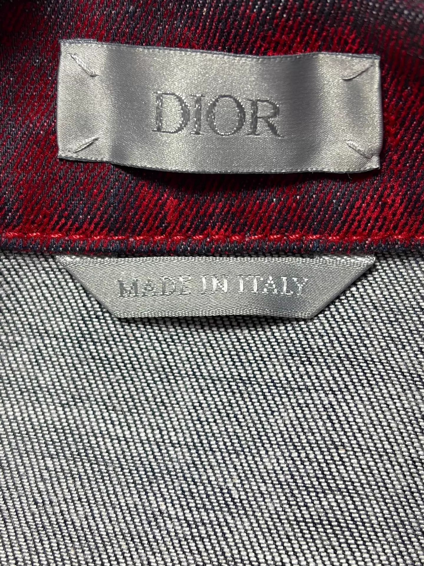 Dior Dior red men's 44 oversized shirt like new Size US S / EU 44-46 / 1 - 3 Thumbnail