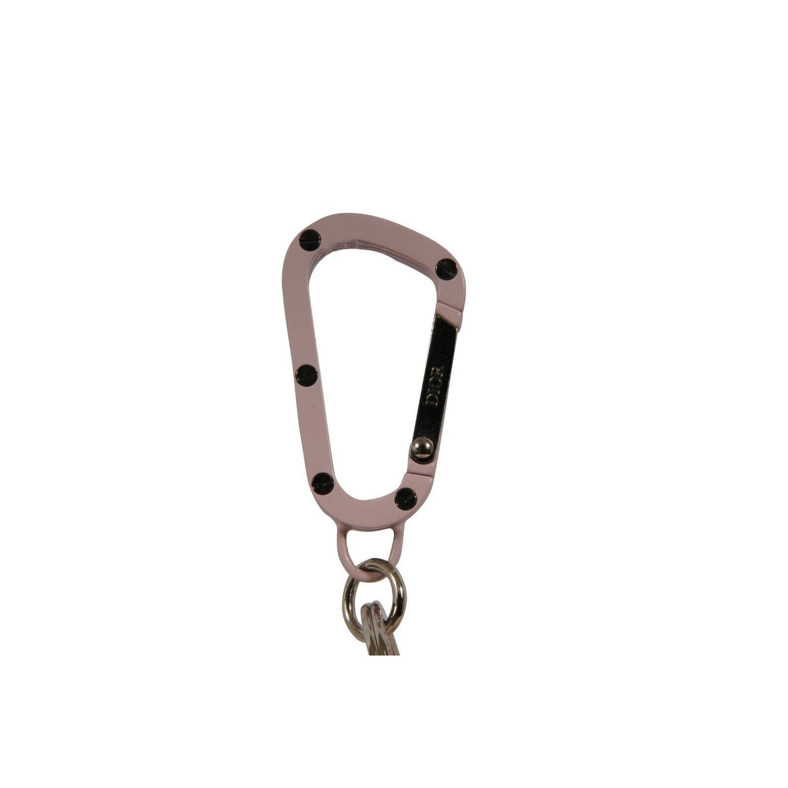 Dior Cookie Bag Charm Pink Leather Dog Animal Leather Fur Du Size ONE SIZE - 5 Thumbnail