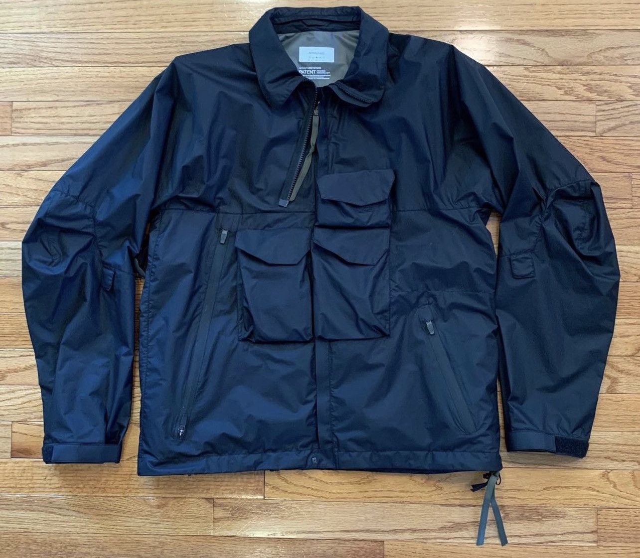 Pre-owned Acronym J28-ws 2l Gore-tex Infinium Windstopper Interops Jacket In Black