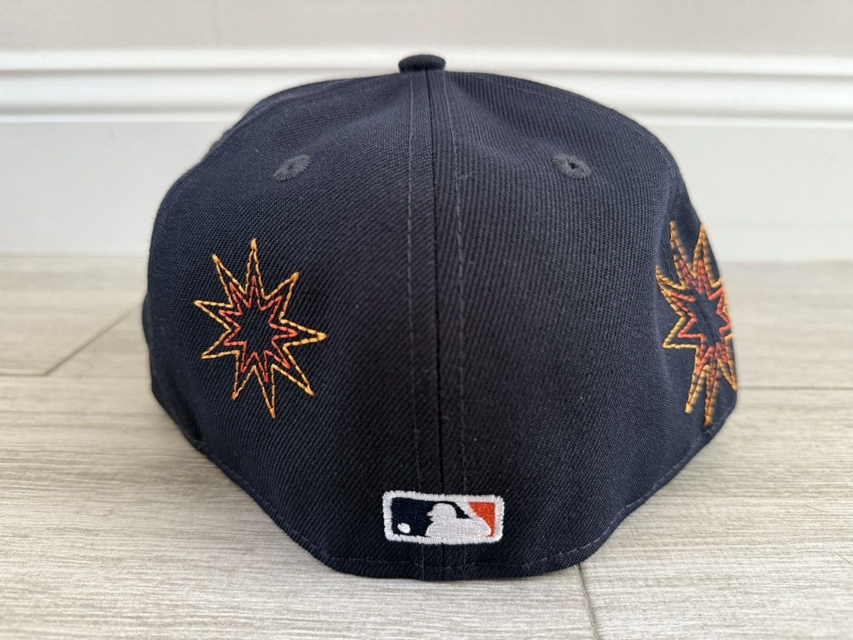 New Era Houston Astros New Era Solar Stars Black Grey Fitted 7 3/8 Size ONE SIZE - 3 Thumbnail