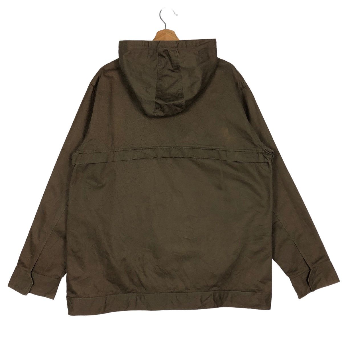 Japanese Brand 🔥Vintage Nearly Equal Hoodie Pull Over Military Amry Style Size US M / EU 48-50 / 2 - 8 Thumbnail