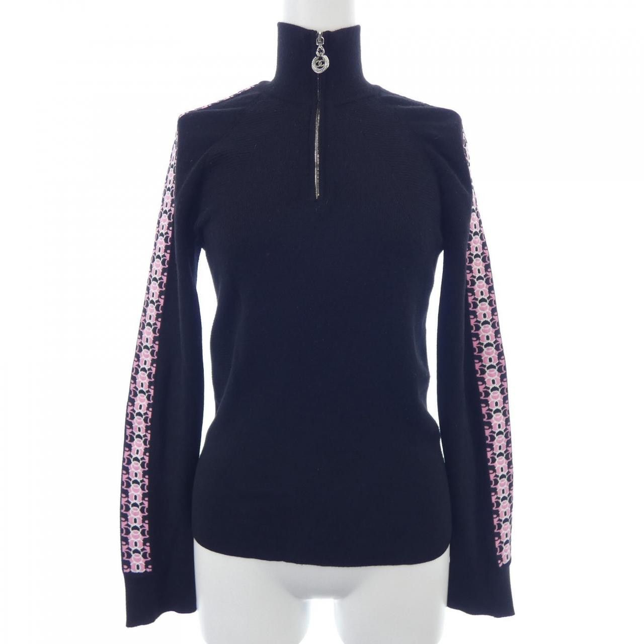 Chanel Chanel Chanel Knit Top Textile Tops P65169K60973 DUTY FREE for USA Size ONE SIZE - 1 Thumbnail