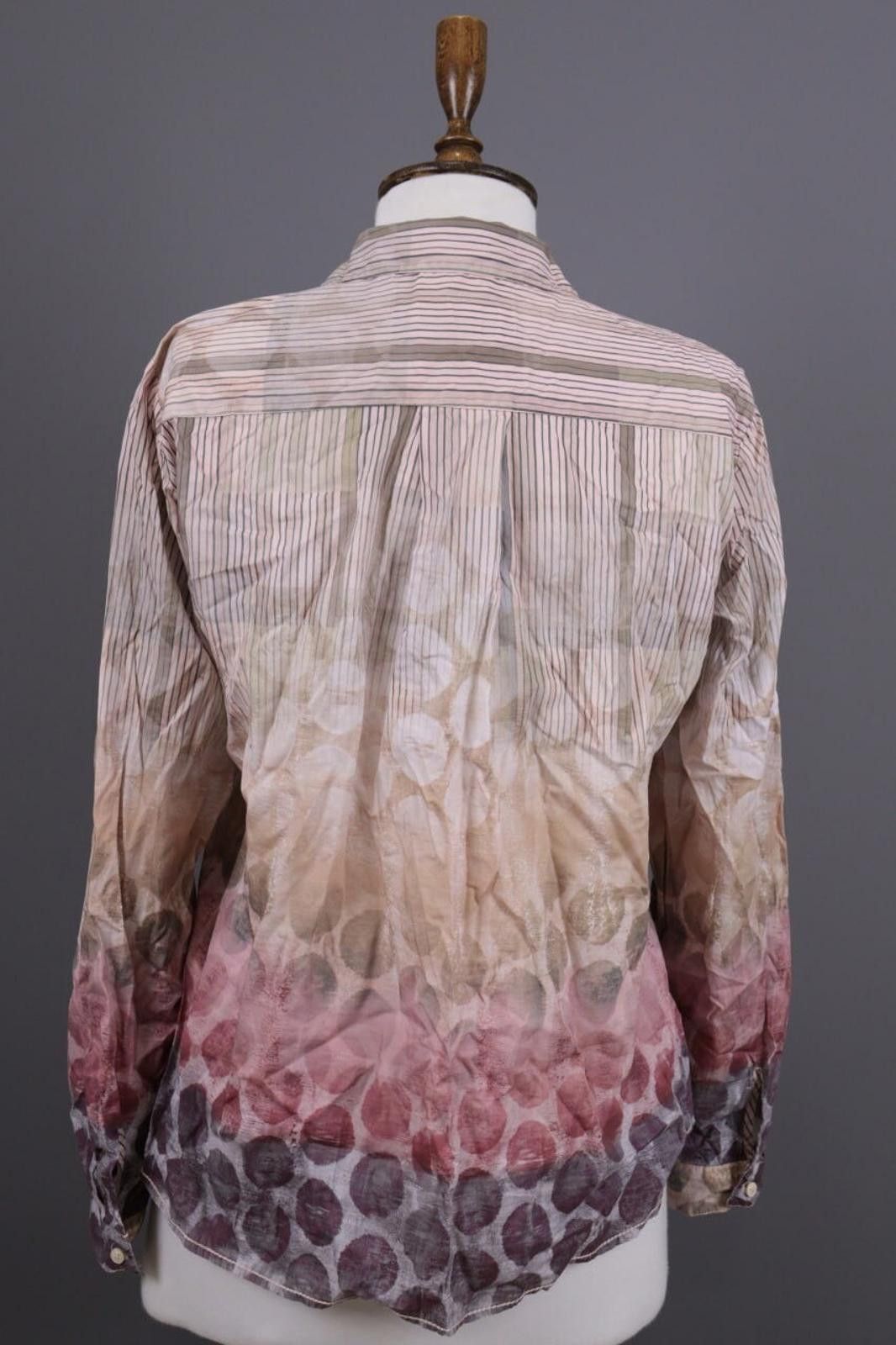 Designer Emily Van Den Bergh Multicolor Stripe Dotte Shirt Size 40 Size M / US 6-8 / IT 42-44 - 10 Thumbnail