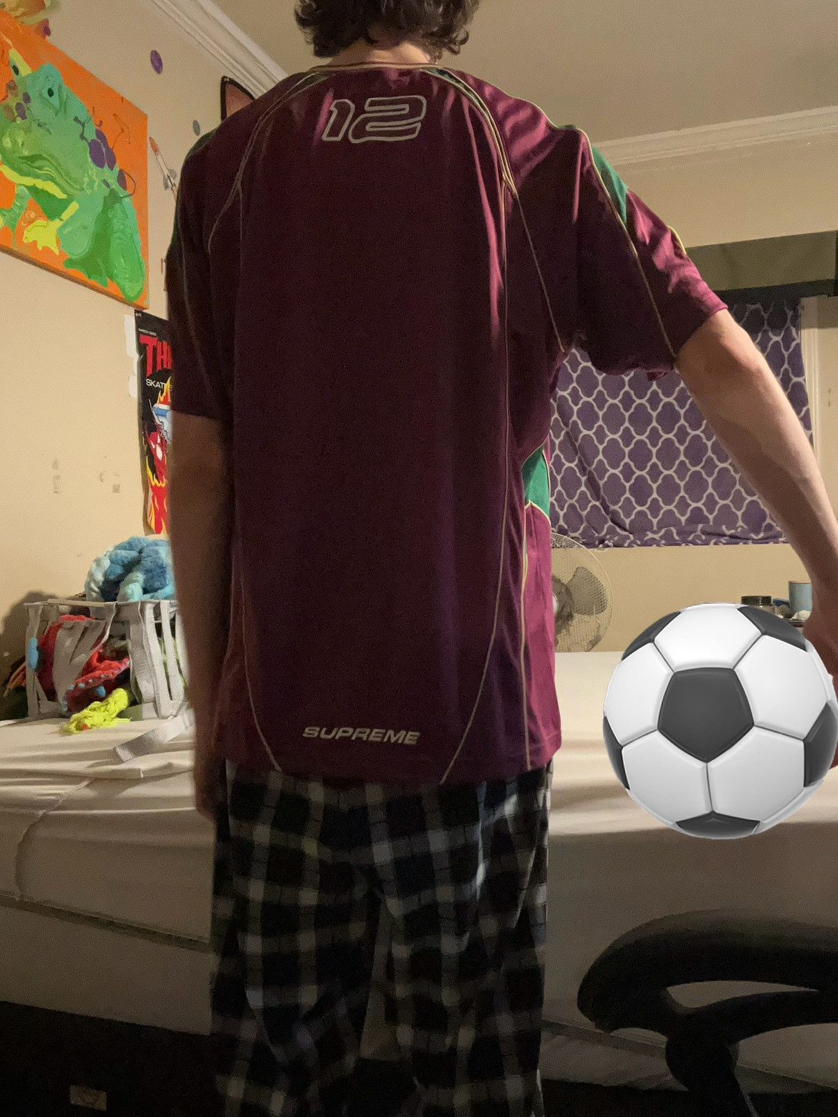 Supreme Supreme soccer jersey Size US M / EU 48-50 / 2 - 7 Thumbnail